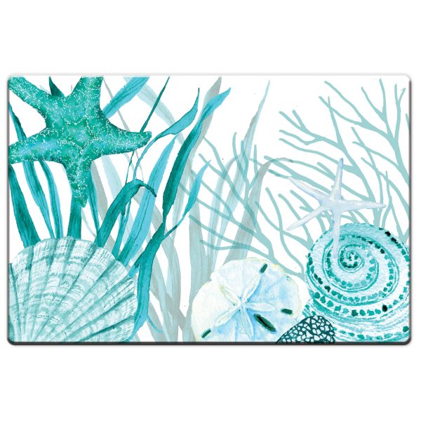 Anti Fatigue Beach Coastal Kitchen Floor Mat Coral Life Anti Fatigue Beach Coastal Kitchen Floor Mat Coral Life